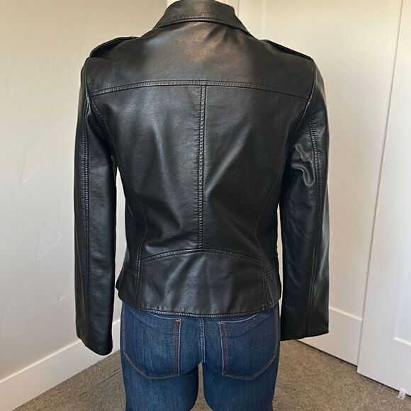 BB Dakota Faux Leather Biker Jacket-NWOT - Picture 9 of 15